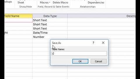 Create Multiple Tables and Reports in MS Access