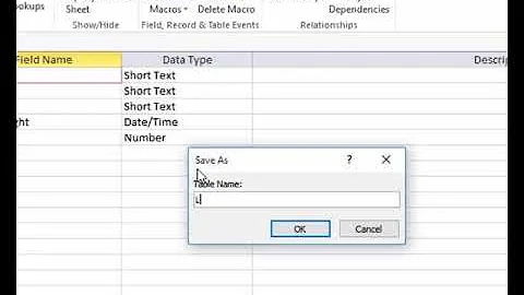 Create Multiple Tables and Reports in MS Access