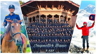 Inspector Basic 1-181 Batch Some Clips Of Training - Nepal Police 2078-2079
