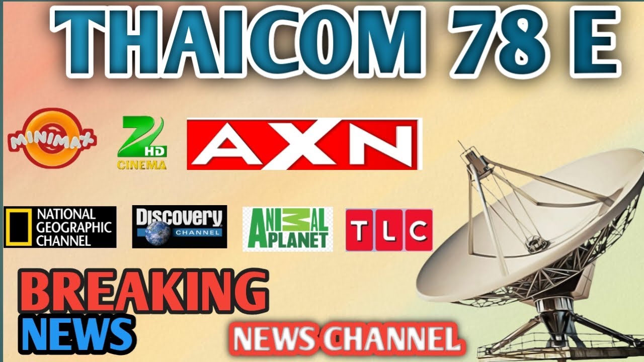 Dish 📡 seting on Thaicom 78 ! Ku Band Sattelite tracking details !!