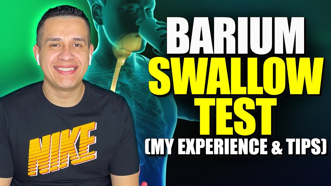 Barium Swallow Test (My Experience  Tips)