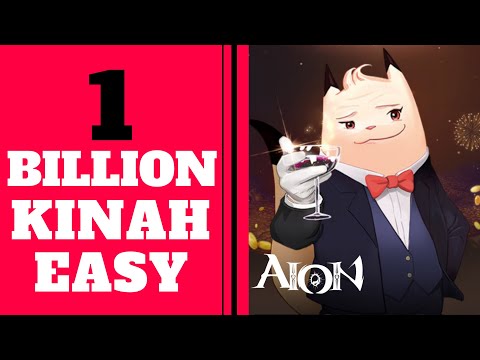 Cara Dapatkan 1 MILIAR Kinah EASY Dalam Aion 7.0