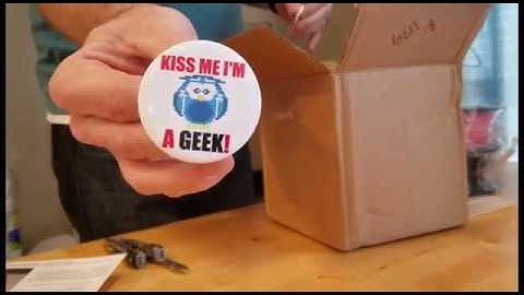 Maker Geeks 3D Geek Box - unboxing January 2018