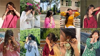 🌸Viral Hidden Face DPz🎀Cute Girls WhatsApp & Snapchat DP✨Girls Photo Poses🦢💗 @ishajhedu screenshot 1