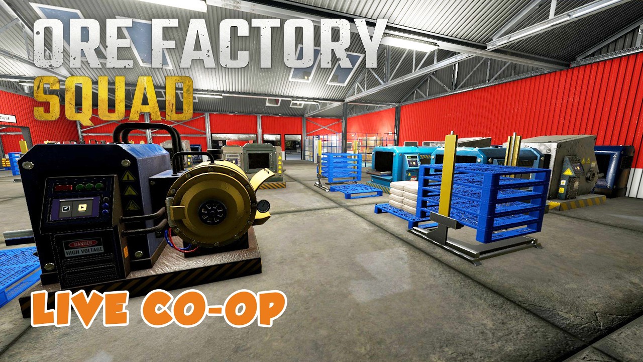 'Automation' Maybe? | Ore Factory Squad Live Co-Op