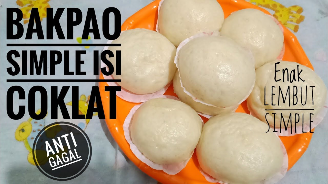 RESEP BAKPAO ISI COKLAT | SIMPLE ENAK DAN LEMBUT - YouTube