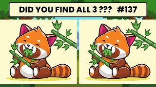 Can you spot the 3 differences # 137