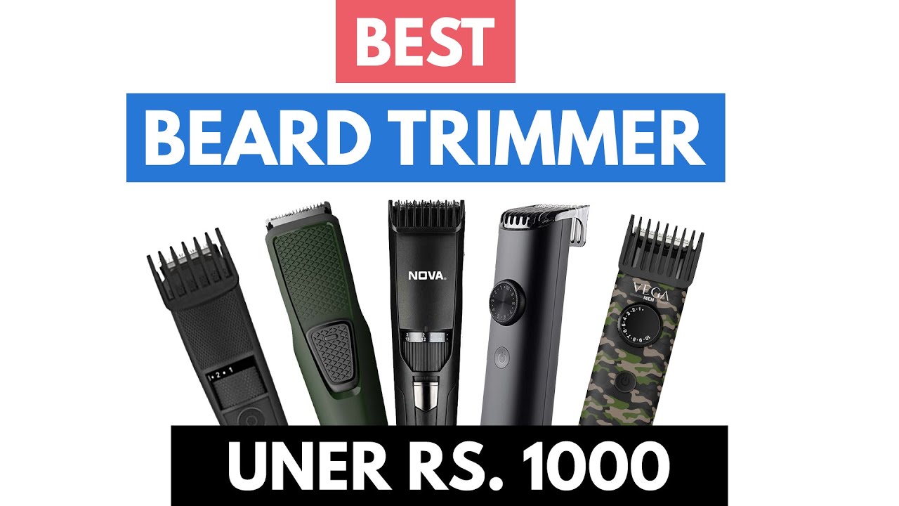 Top 5 Best Trimmers Under Rs.1000 ⚡⚡ YouTube
