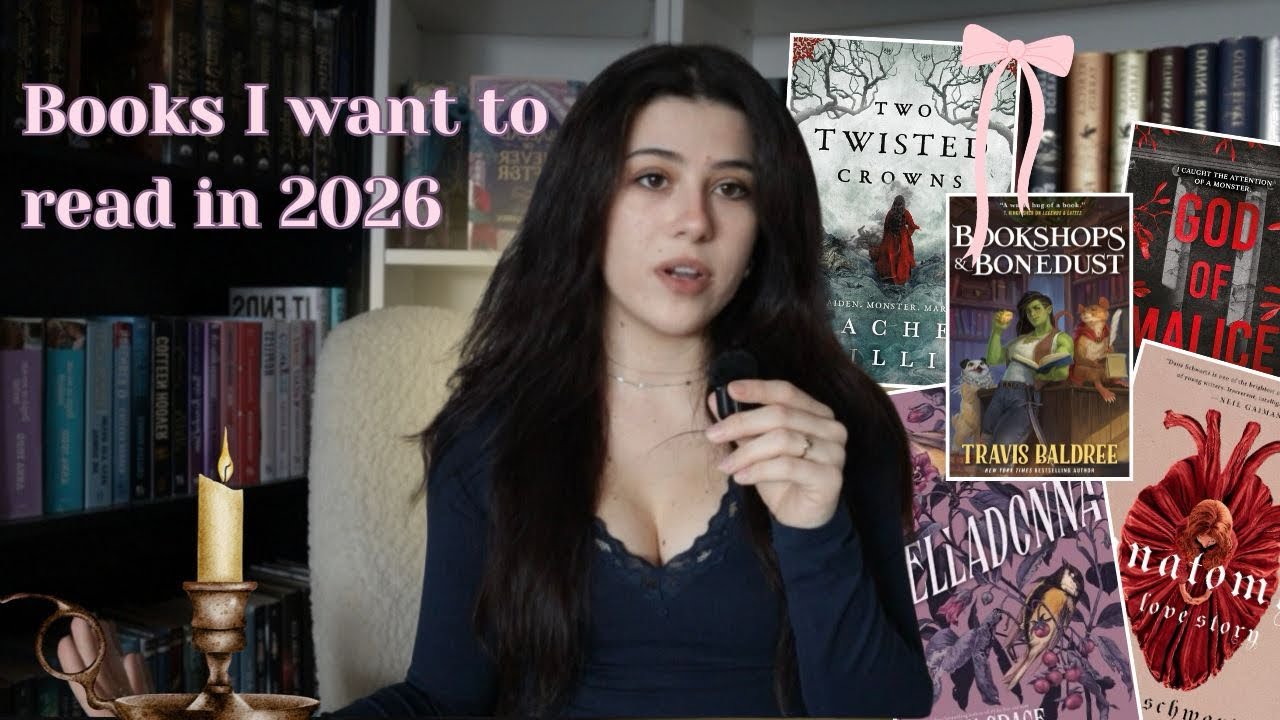 My physical TBR for 2026📚🕯️talking about books and life for 15 minutes straight 