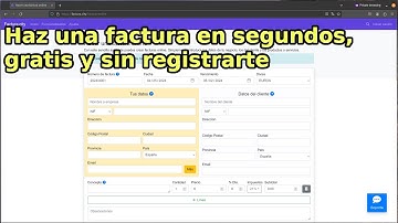 Como hacer una factura online con factura.city