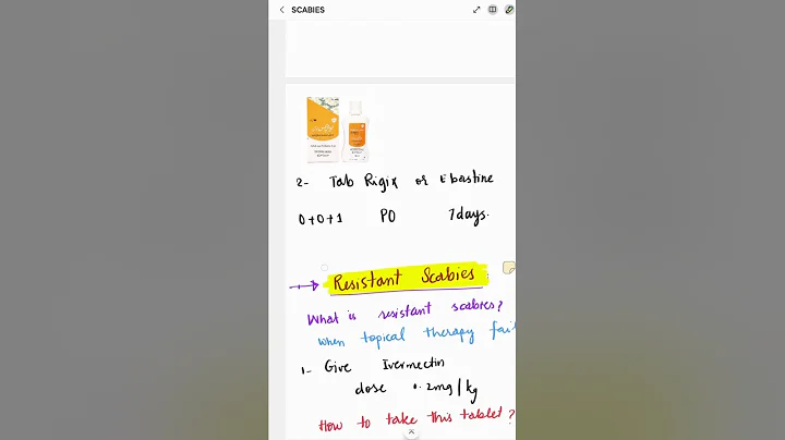 Scabies, real OPD CASE discussion, symptoms, treatment 
