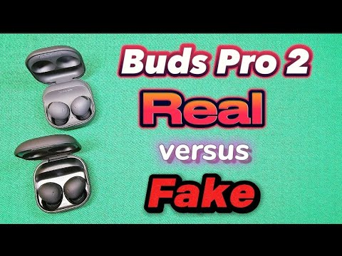 Galaxy Buds 2 Pro  Fake versus Real Galaxy Buds 2 Pro - comparison review