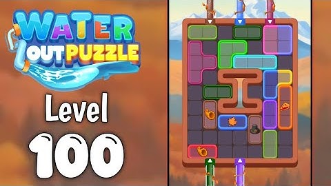 Water Out Puzzle Level 100 Walkthrough