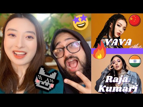 Indian-Chinese Couple Reacts to VAVA & Raja Kumari LIVE | MY NEW SWAG  & CITY SLUMS REACTION