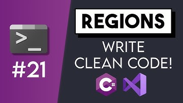 #21 How to use Regions - C# Tutorials for Beginners | CoffeeNCode