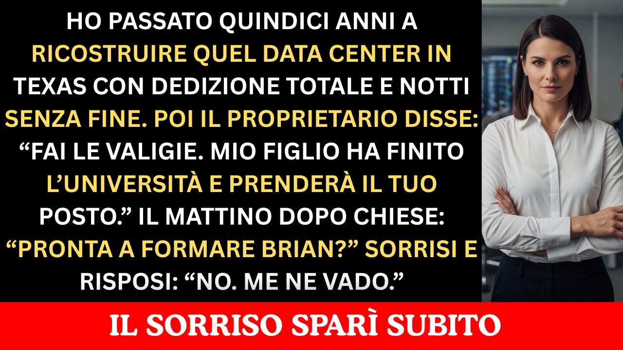 Ho Lasciato Che L’Arroganza del Mio Capo Distruggesse il Suo Data Center in Texas | Vendetta