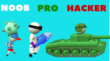 NOOB vs PRO vs HACKER - Draw Weapon 3d