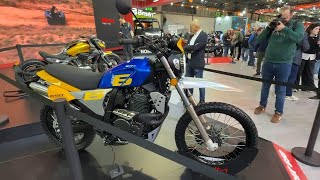 New Swm Super Six 650 (2026) - 650Cc Scrambler Boss Eicma Walkaround