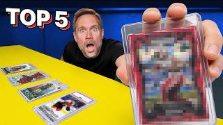 TOP 5 HOTTEST SPORTS CARDS!!🔥📈