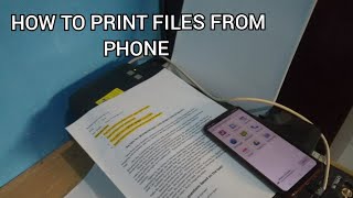 How To Print Files From Phone/Mobile For Free! - PrinterShare Premium