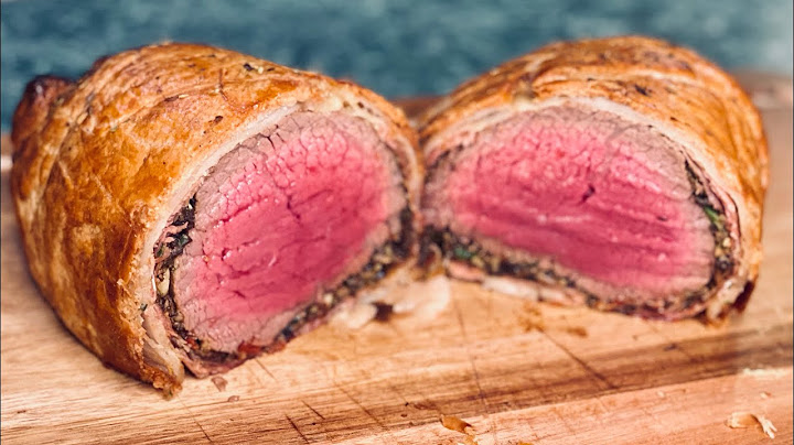 Gluten Free Beef Wellington & Chocolate Lava Cake!