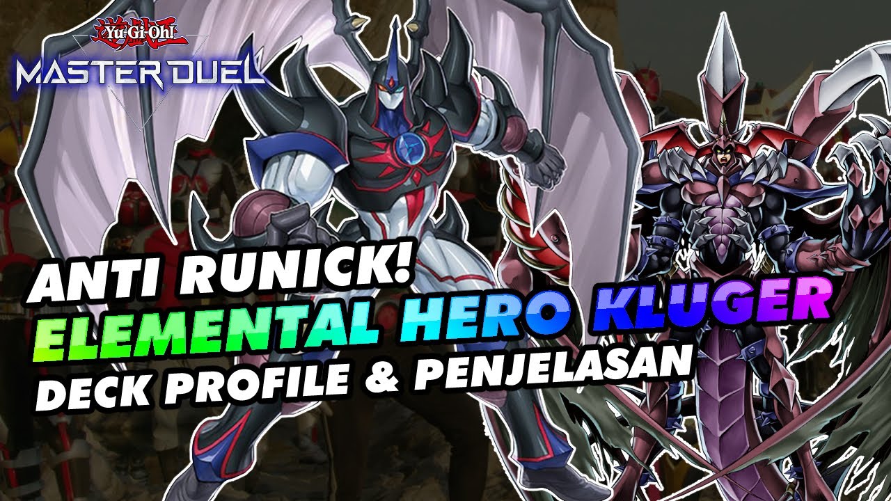 Elemental HERO Neos Kluger Counter Runick YGO Master Duel Indonesia