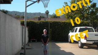 410 Kid Dunks On 10 Foot Rimkabwammaster Style