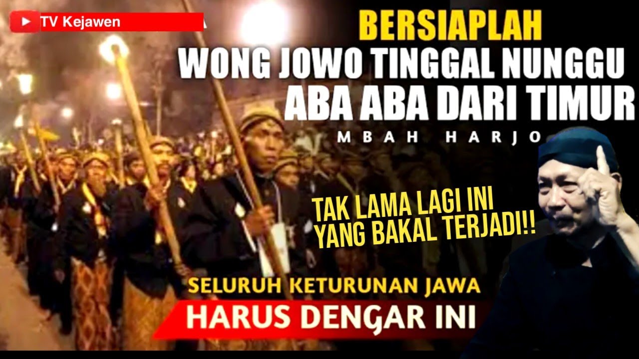 🔴DAWUH MBAH HARJO MENGGETARKAN!! RAYAP RAYAP JOWO WES WAYAHE NGUYAP NDANG PODO SIAP SIAP
