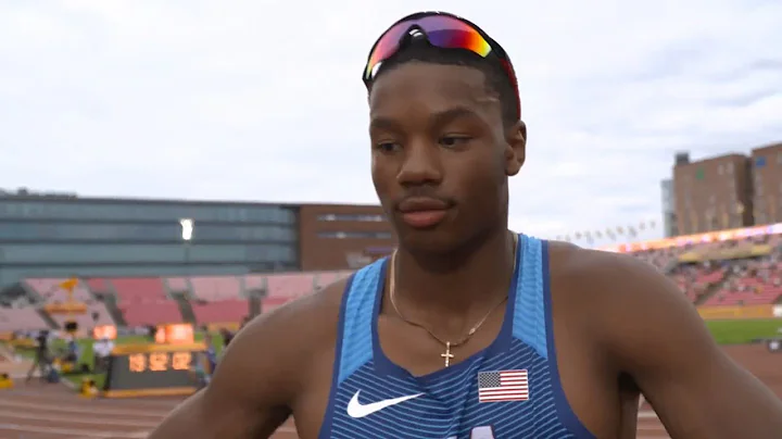 IAAF World Under 20 Tampere - Kyle Garland USA Dec...