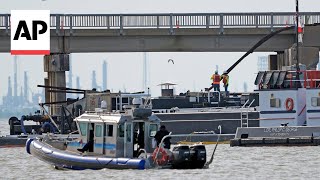 Pelican Island Residents Evacuate After Barge Strikes Galveston Bridge