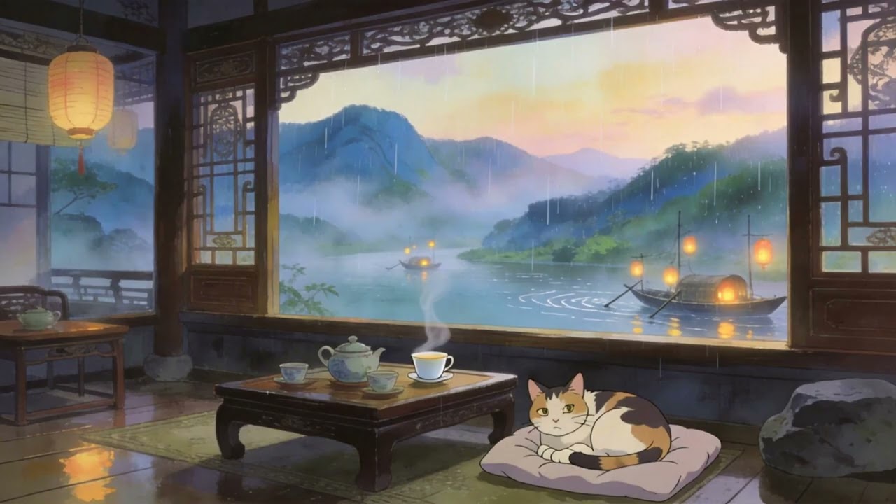 Zenith Bloom: Chinese Lo-fi & Ambient | Great Wall Music for Focus, Study, Relax 🌸