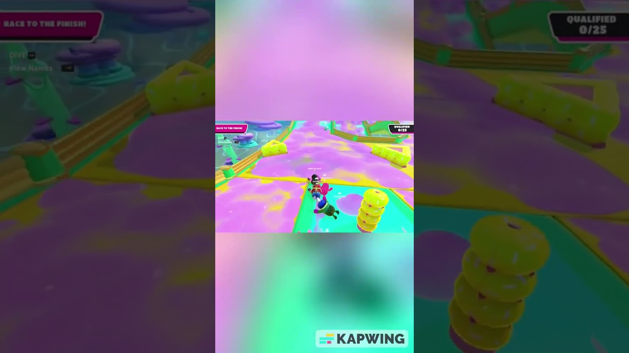 FALL GUYS KBM INSANE SPEED SLIDER PB (with glitch)