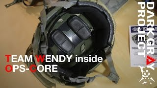 How to: Team Wendy Epic Air and Cam Fit in an Ops-Core Fast Helmet - Dark Gray Project