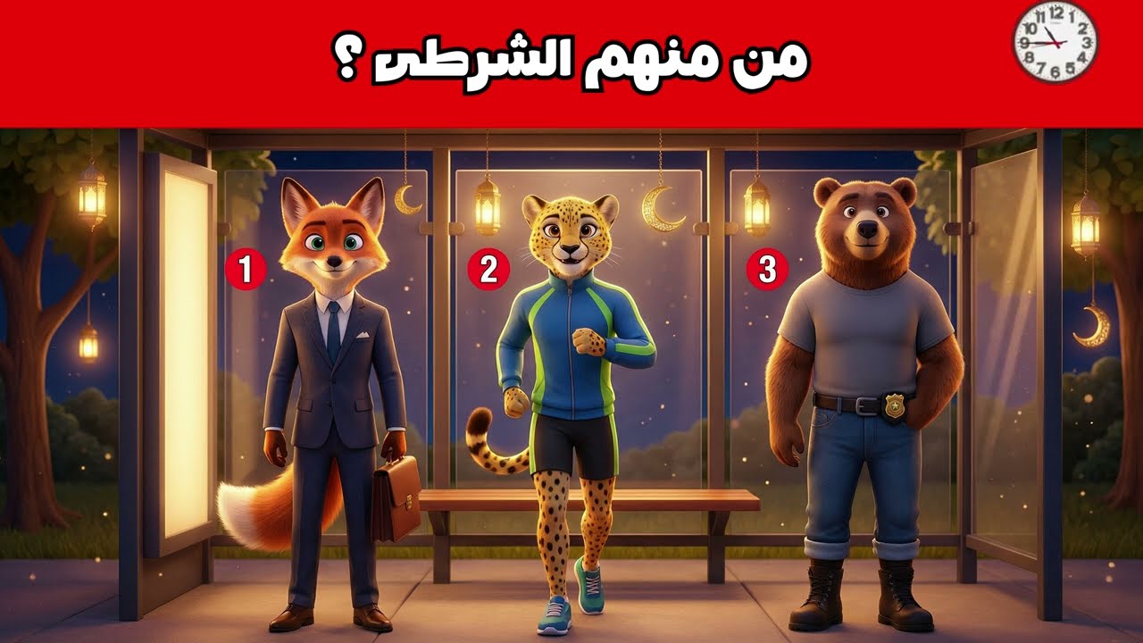 🤔 من منهم الشرطي؟ | اختبار سرعة بديهة للأبطال ⚡🧠