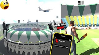 Cricket Stadium Add कैसे करें 🤑| indian bike driving 3d internet|| indian bike driving 3d new update screenshot 2