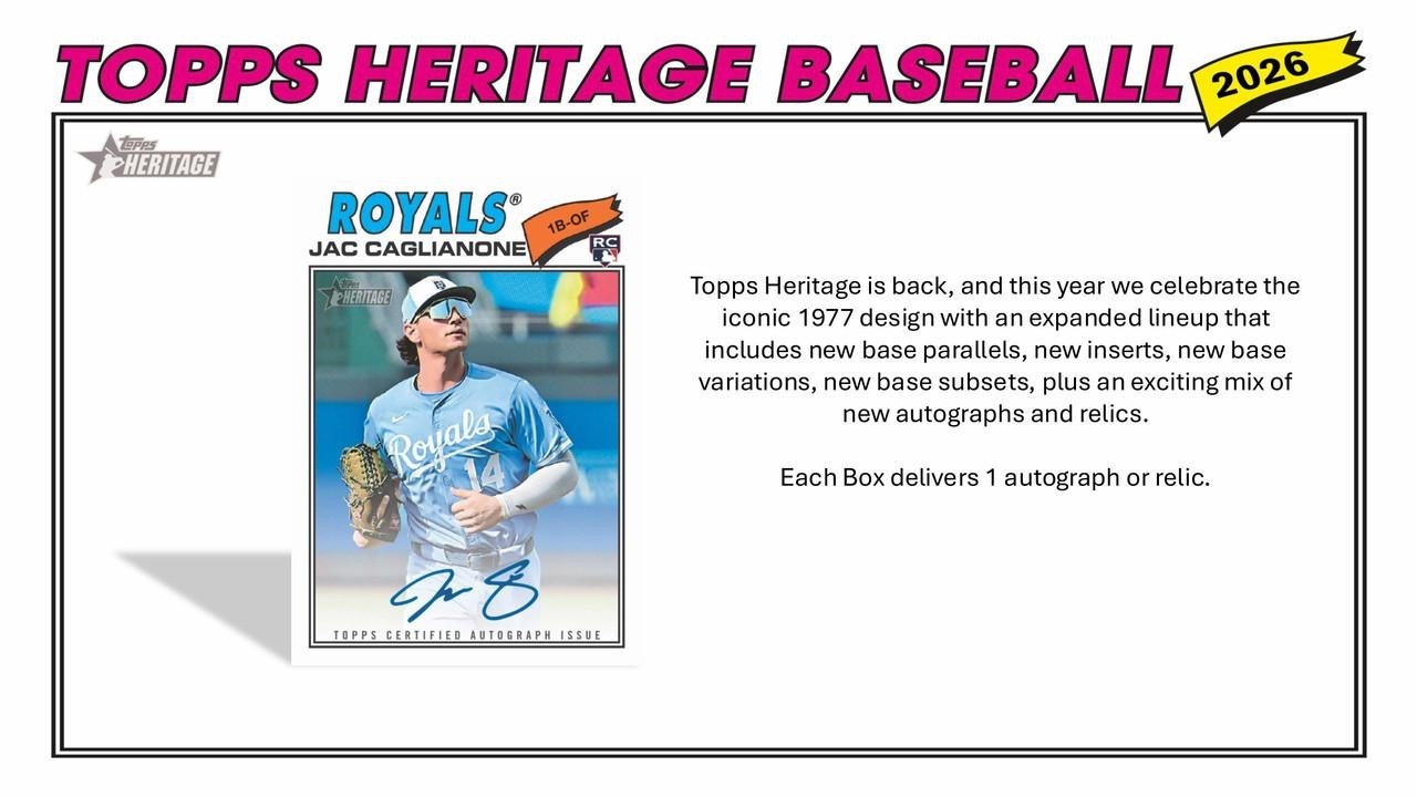 2026 Topps Heritage Baseball Full Case PYT Pick Your Team Break #1 - 3/18/26