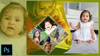 How To Create A Beautiful Collage In Photoshop Cs3 Collage Design Ideas In Photoshop