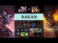 Rakan Support vs Rell - EUW Grandmaster Patch 25.19