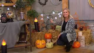 Details Martha Stewart Metal Pumpkin Collection on QVC Guide