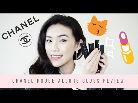 Video: Chanel Rouge Allure Extrait de Gloss - # 57 Insolence Review