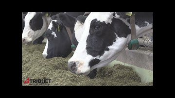 Dairy Farmer Kennton Benneth about feeding with his new Solomix 2 mixer wagon