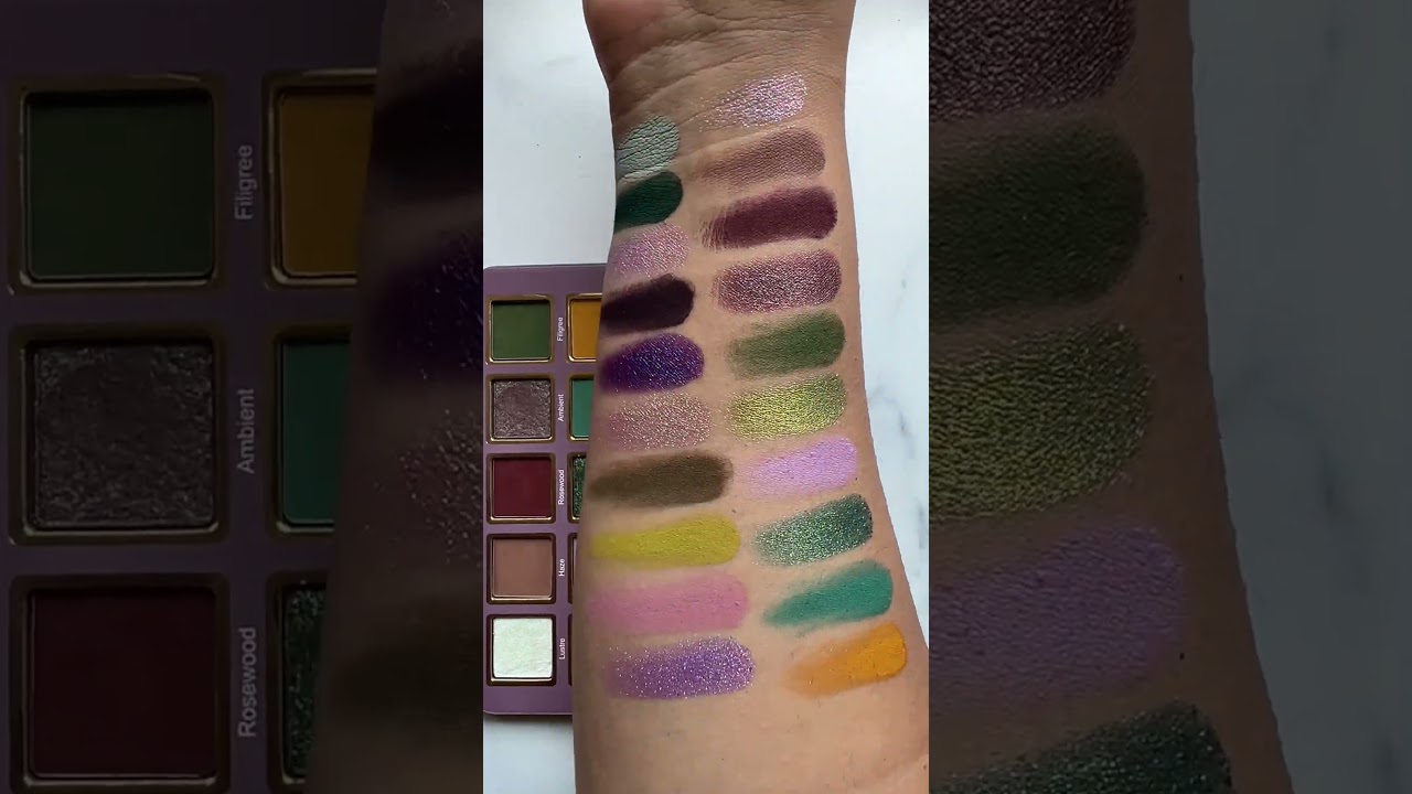 Cosmic Brushes Muse Palette Swatches | Medium-Tan skin