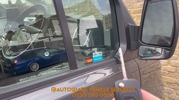 Ford Transit Custom mirror fold / Autosparx Vehicle Security