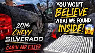 2016 Chevy Silverado / GMC Sierra / Tahoe Cabin Air Filter Replacement