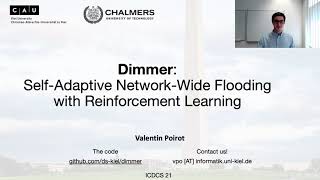 Dimmer: Self-Adaptive Network-Wide Flooding with Reinforcement Learning - ICDCS 2021