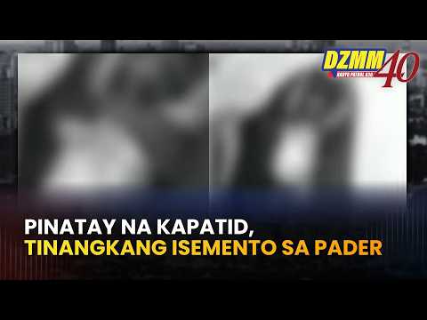 Babae, pinatay sa saksak ng bunsong kapatid sa Iloilo; bangkay, tinangkang isemento