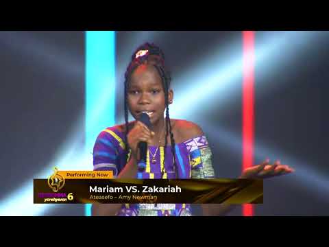 Nsoromma Season 6 - Week 1: Mariam Zakariah performed Ateasefo by Amy Newman.