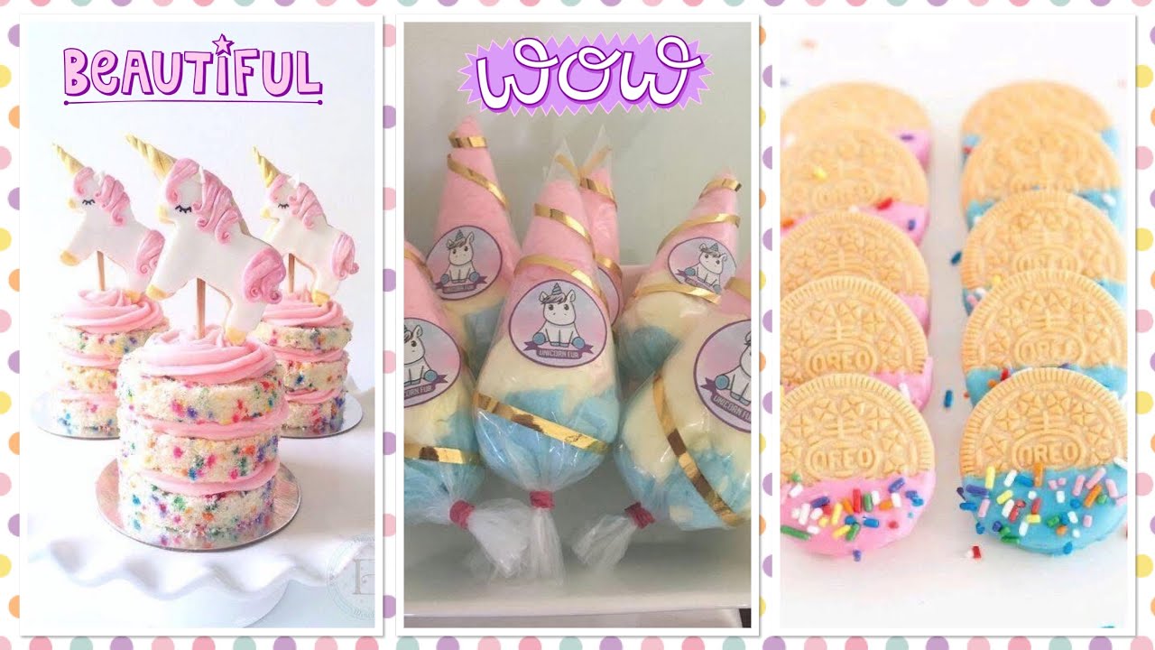 Hermosa fiesta de unicornios 🦄 decoración 💟 ideas 