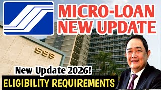 SSS MICRO LOAN NEW UPDATE 2026. #microloan 