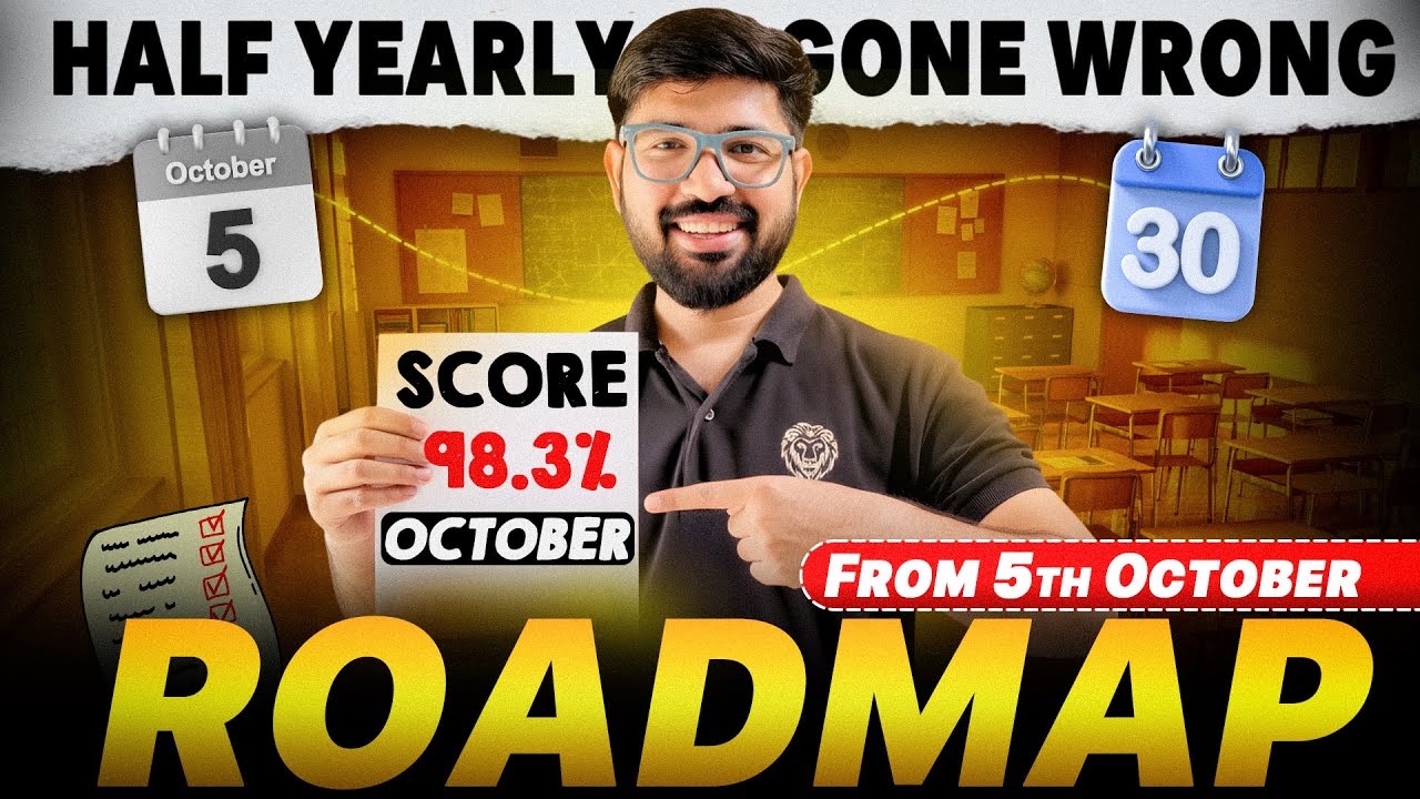 How to Score 95%🔥 Class 12th ? || Study plan from October - YouTube